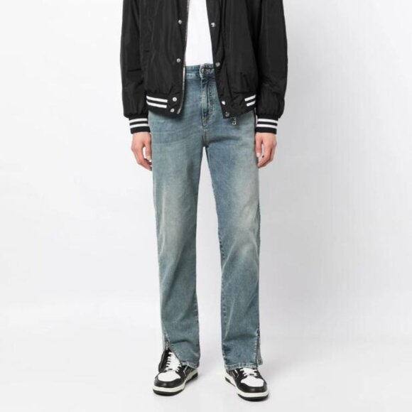 BNWT SS23 REPRESENT SPLIT DENIM 34 & 36 - Picture 1 of 15